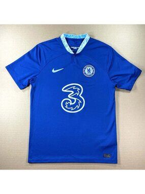 Chelsea FC 2022/23 Nike Dri-Fit Jersey Home Football Soccer Blue Men’s Sz Medium